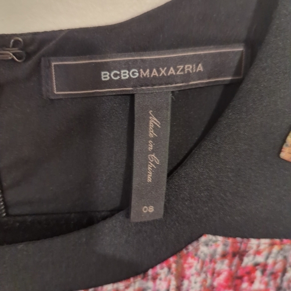 BCBGMaxAzria Multicolor Sleeveless Dress - Picture 4 of 6